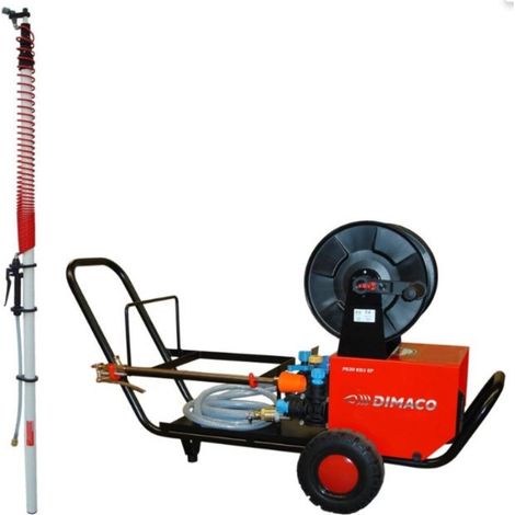 Pulvérisateur électrique monophasé 230V 0,6 CV – Débit 19 l/min – Pression 10 bar – Pompe Viton pour produits chimiques – Dimaco