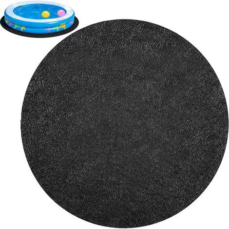 Tapis de sol rond pour piscine 366, antidérapant, résistant à la déchirure et imperméable, idéal pour piscine et jacuzzi. (1/5)