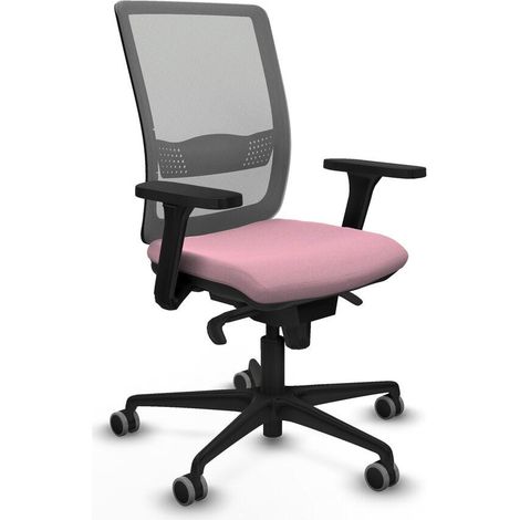 Piqueras y Crespo Haches Chaise de bureau rose confortable