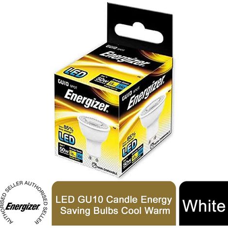Energizer S8823 LED GU10 36 Non-Dimmable Bulb, Warm White 345 lm 4.2W ENGS8823 (1/5)