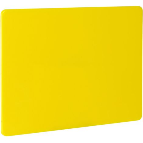 Planche à découper HACCP 600 x 400 mm - jaune