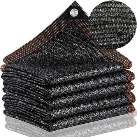 Filet d'ombrage, 3 x 5 m, protection solaire, 95 % UV, coupe-vent, pour serre, jardin, pergola, terrasse, pelouse, animalerie (1/4)