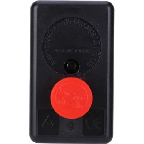 Régulateur d'air - FB-30 - Monophasé 220V - Pressostat pneumatique - Durable - Noir (1/4)