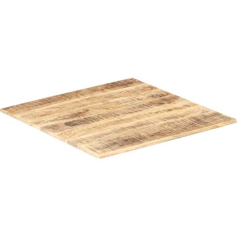 Maison Exclusive - Tischplatte Massivholz Mango 15-16 mm 60x60 cm
