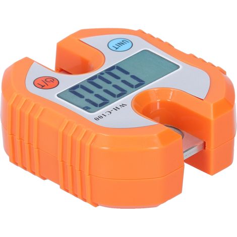 Mini-Kranwaage mit Wiegehaken und doppelter Genauigkeitsanzeige, 150 kg, C100, Orange (1/5)