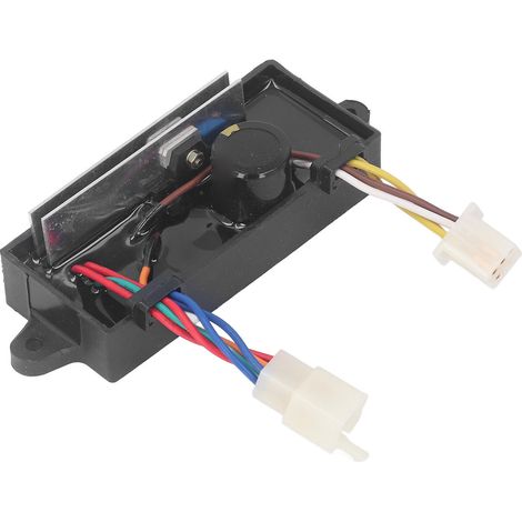 Régulateur Automatique de Tension Monophasé 10 Fils AVR pour Groupe Électrogène Diesel Poste à Souder 470MPD 250VDC (1/5)