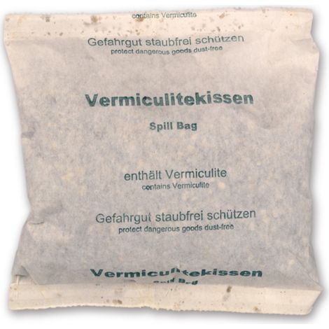 Coussin de vermiculite 18 x 15 cm Capacité d'absorption d'eau de 180 ml