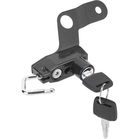 Support de fixation de boucle de casque en alliage d'aluminium pour modification de moto, compatible avec Suzuki GSX1300R / Hayabusa 2008+ (noir) (1/5)