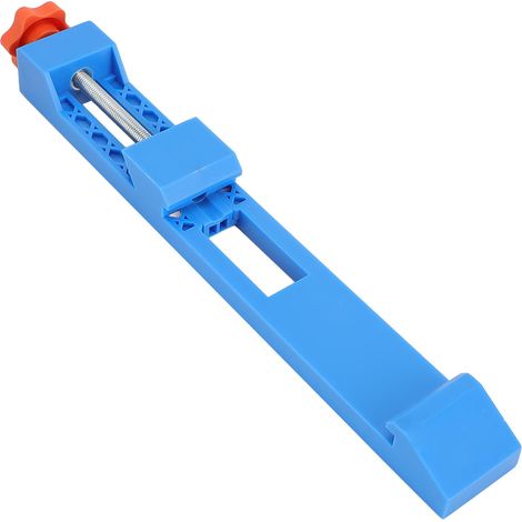 Guide de base réglable pour machine de découpe, pince de fixation pour le travail du bois, compatible avec les broyeurs à poussière de 4 pouces et les graveurs de 5 à 6 pouces (1/5)