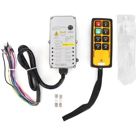 Télécommande industrielle antidéflagrante YU-6AAC380V pour palan électrique à une seule poignée, résistant à l’eau, à la poussière et aux chocs. (1/5)