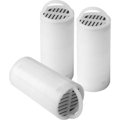 Filtri per refrigeratori d'acqua - Filtro sostitutivo al carbone attivo, mantiene l'acqua fresca, previene odori e batteri, confezione da 3 (1/4)