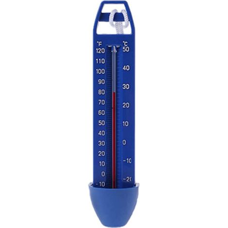 Schwimmbadthermometer – Schwimmbadthermometer – mit unzerbrechlichem Kabel – für draußen und drinnen