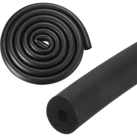 Tuyau D'Isolation En Mousse Pour Tuyauterie Pour Support Noir (1/5)