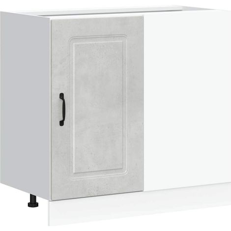 Maison Exclusive - Base da Cucina Kalmar Grigio Cemento in Legno Multistrato