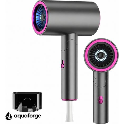 Sèche cheveux pliable 1900 W séchage rapide soins capillaires (1/5)