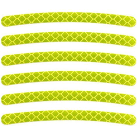 Reflective Stickers, 20 Pieces High Visibility Reflective Stickers Waterproof Reflective Strip Night Safety Stickers Reflectors for Bicycles Cars Motorcycles (1/5)