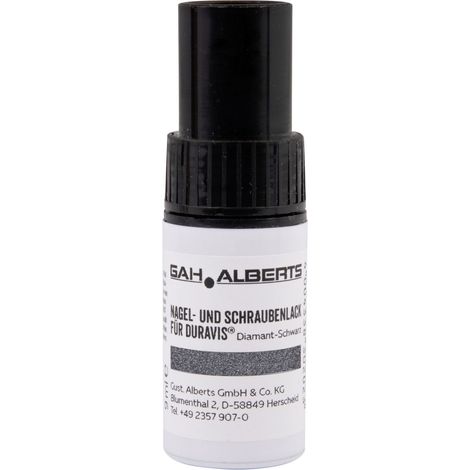 Alberts Duravis Nagel u. Schrauben Lack schwarz diamant 9 ml Schrauben & Dübel (1/2)