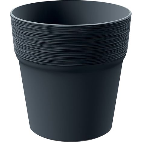 Prosperplast Blumentopf FURU Anthrazit 14,7 cm (1/4)