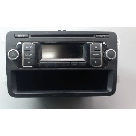 [PRODUIT D'OCCASION] Autoradio VOLKSWAGEN Polo V Phase 1 (6r) 2009-... ♻️ Ref Oe. 5m0057156d - Garantie à vie (1/3)