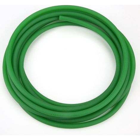 Runder Polyurethan-(PU)-Förderriemen mit rauer grüner Oberfläche für den Materialtransport (8 mm x 5 m)