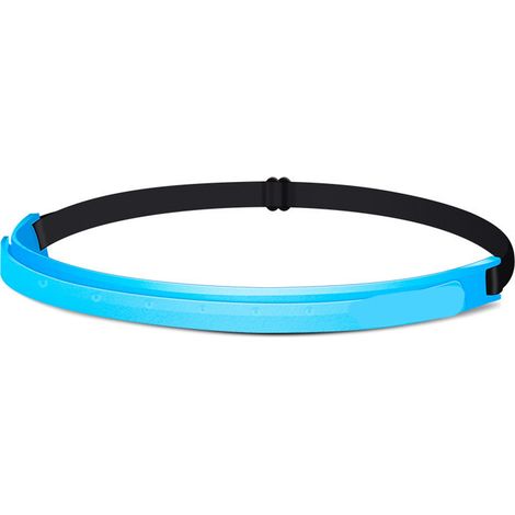 Bandeau de Sport en Silicone Anti-Transpiration pour Hommes et Femmes - Course et Entraînement - Bleu (1/5)