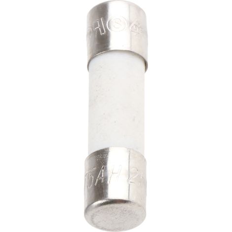 Rs Pro – Cartouche fusible 5A – Type T – 5.2 x 20mm – 250V c.a. – Céramique – Fusibles temporisés pour circuits électriques (1/2)