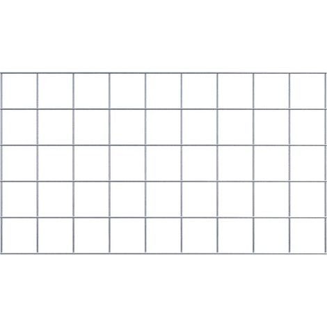 Grille de Gabion à l’unité - Dimensions: 90 cm x 50 cm - mailles de 10 x 10 cm - Made in Germany (1/5)