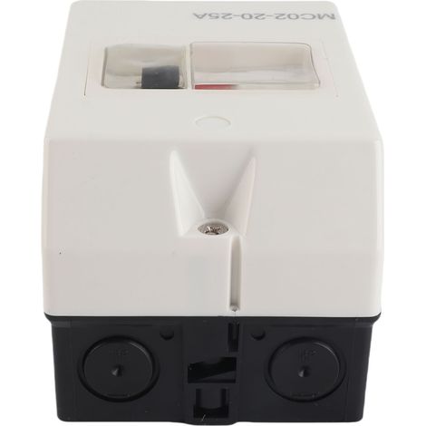 Interrupteur de protection moteur, disjoncteur étanche, remplacement MC02-20-25A 220V/380V (1/5)