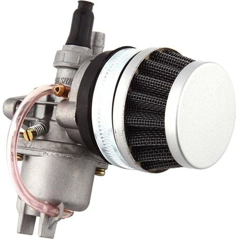Carburador para mini quad, mini moto de bolsillo, mini moto de cross, quad para niños, ATV de 47 cc y 49 cc con filtro de aire. (1/5)