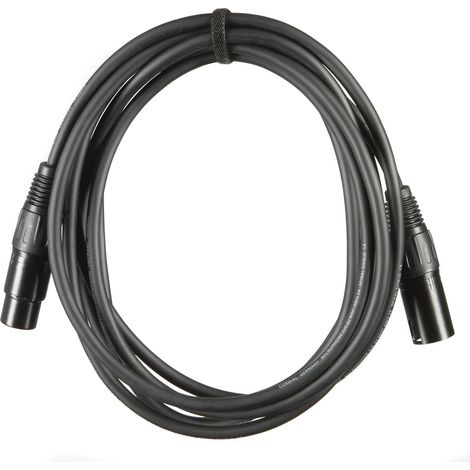 Mikrofonkabel, XLR 3 m, professioneller Stecker, Audio, Studio, Bühne (1/3)