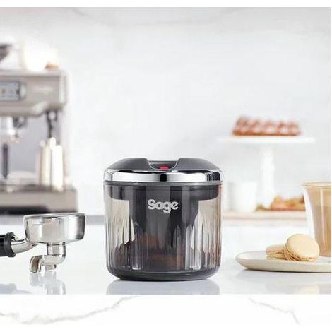 Sage the Puck Sucker contenitore per fondi di caffè marrone Tritan