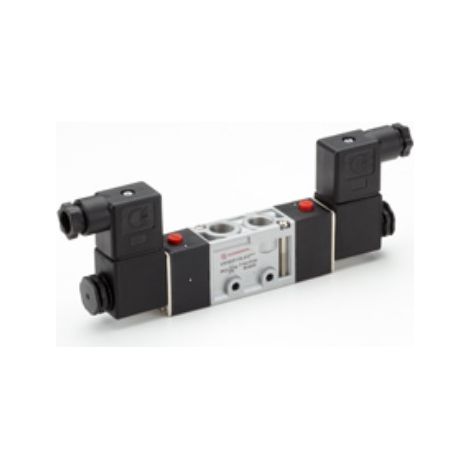 Electrodistributeur pneumatique RS PRO serie V51, Bobine/Bobine, G 1/4, 24V c.c. ( Prix pour 1 )