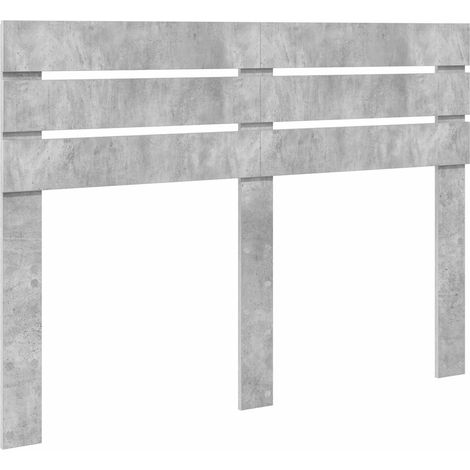 Maison Exclusive - Kopfteil Beton Grau Holzwerkstoff