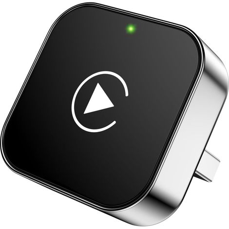 Adaptateur CarPlay sans fil pour iPhone, mise à niveau 2025 : filaire vers sans fil avec extension USB-A et Type-C, Plug and Play (1/5)