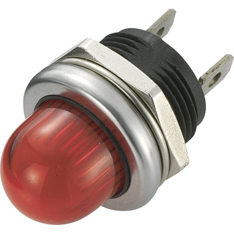 TRU COMPONENTS TC-R9-105L1-02-WRR4 LED-Signalleuchte Rot   12 V/DC