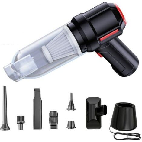 Mini Souflette électrique air comprimé: portabilité Handheld Cordless Vacuum Cleaner dépoussiérant et aspirateur pc, depoussieran (1/4)