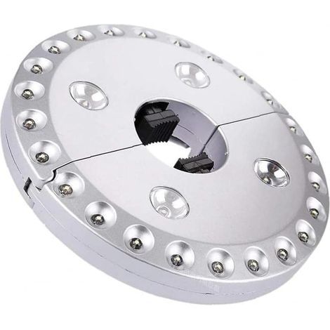 Luces de camping, luces LED inalámbricas para sombrilla con 3 niveles de atenuación inalámbrica y 28 LED superbrillantes para patio, jardín y camping. (1/5)