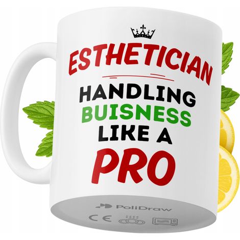 Lustige Tasse für Kosmetikerinnen – Kaffee- oder Teetasse mit witzigem Textdesign – ideal für Geburtstage, Namenstage, Feiertage und besondere Anlässe. Hochwertige Tasse für Zuhause, Büro und Arbeit. 