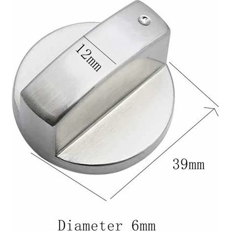 Bouton de Poêle,8Pièces Boutons Four Cuisinière Bouton de Gaz Cuisinière à Gaz Boutons Alliage de Zinc Cuisine Four Bouton Rotatif Universel Locks Four Interrupteur Surface de Cuisson Contro (1/3)