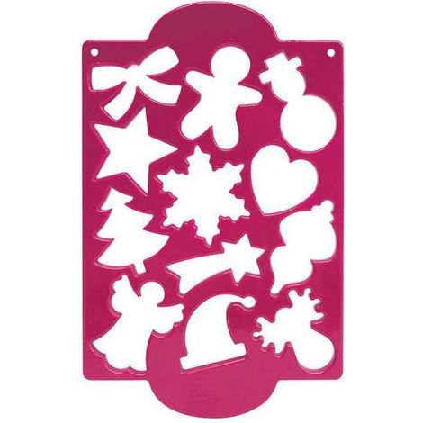 Plaque découpoirs biscuits de Noël (1/2)