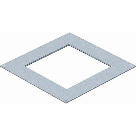 OBO Bettermann Coperchio di montaggio DUG 250-3 9 Nero 29x29 cm