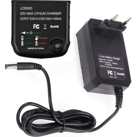 Li Battery Charger for 10.8V 14.4V 20V LBXR20,EU Plug