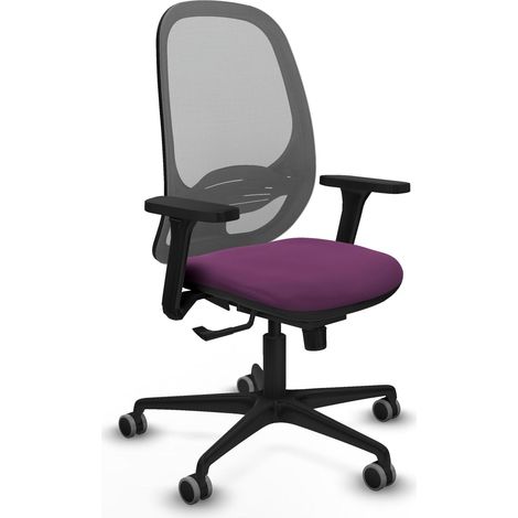 Sedia da ufficio piqueras y crespo Cilanco viola rete grigia (1/2)
