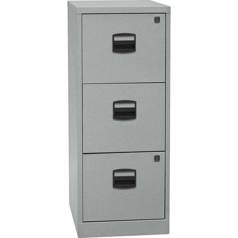 BISLEY, Classeur pour dossiers suspendus PFA, 3 tiroirs,