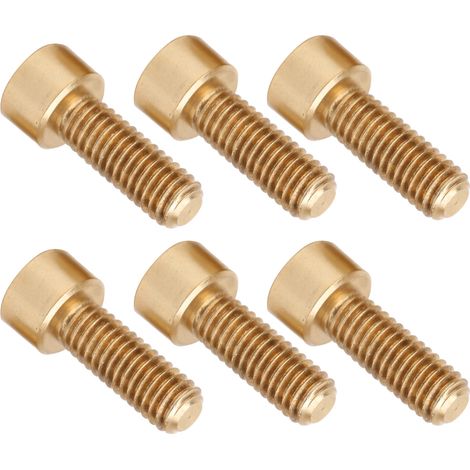 50 vis à tête hexagonale creuse en cuivre, outils et fournitures industrielles M6M6x16mm (1/5)