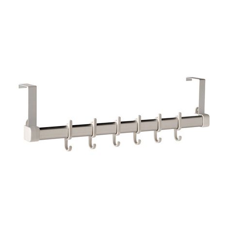 Colgador percha para puertas blanco 55cm 604049 cuncial (1/2)
