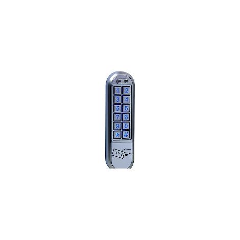 Sewosy – KRN1000 – Clavier électronique avec lecteur de badges – Alimentation 12-24V AC/DC – Indice de protection IP65 – Montage en applique