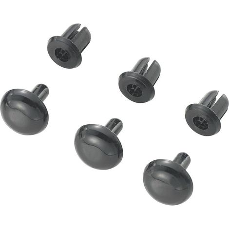 TRU COMPONENTS TC-SRR-450K203 TC-10820820 Rivetto Ø foro 4 mm Nero 1000 pz.