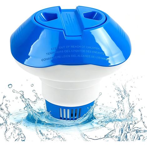 Distributeur de Chlore flottant réglable pour piscine, spa, Bain à remous et fontaine (B) (1/5)