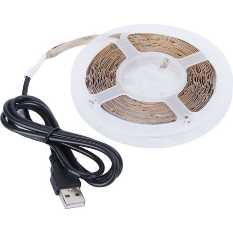 Bande lumineuse LED USB, éclairage de fond pour TV, fête, Bar, KTV, lampe d'ambiance, décoration de maison, bleu (1/5)